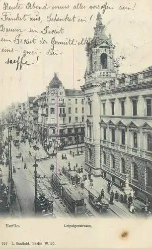 Berlin Leipzigstrasse tramway