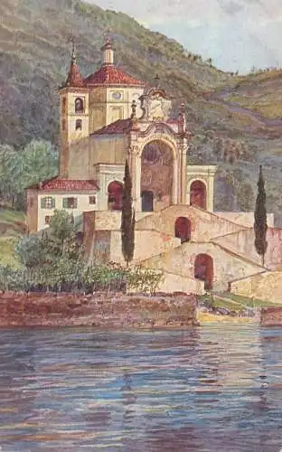 Campione d'Italia chiesa Lago di Lugano