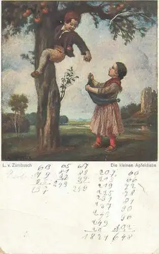 L. v. Zumbusch - Die kleinen Apfeldiebe 1927