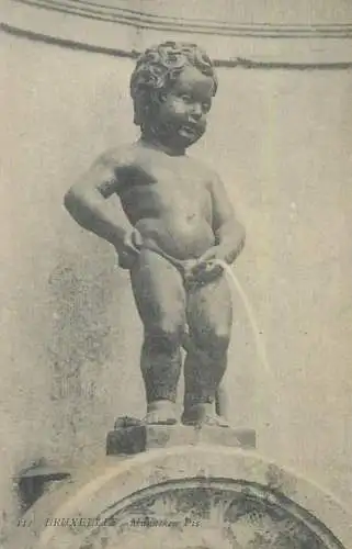 Mannecken Pis statuette Bruxelles