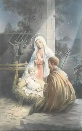 Holy Family 1956 India airmail to Switzerland