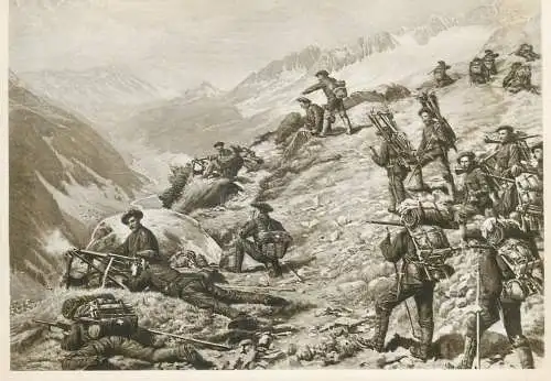 Tagung der Festungmitrailleure 1938