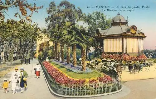 Menton kiosque de musique