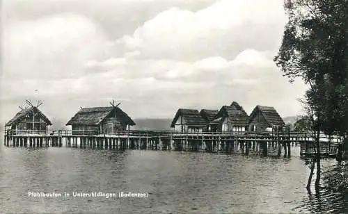 Bodensee pfahlbauten in Unterhldingen