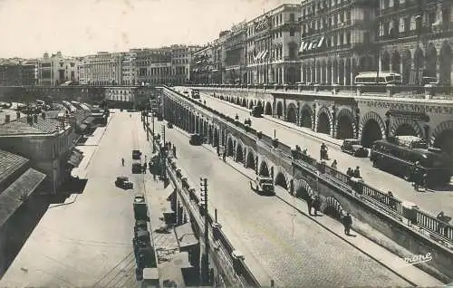 Alger la rampe gare cpsm