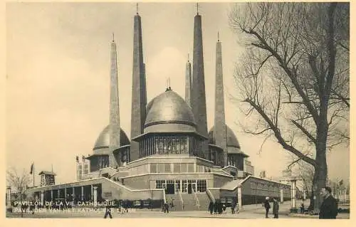 Bruxelles exposition 1935 pavillon de la vie catholique