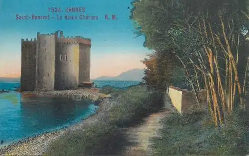 Cannes Saint Honorat old castle