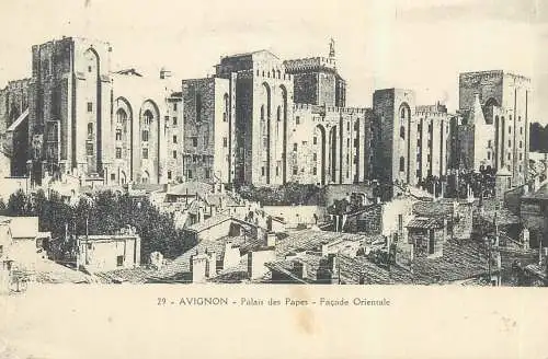 Avignon palais des Papes