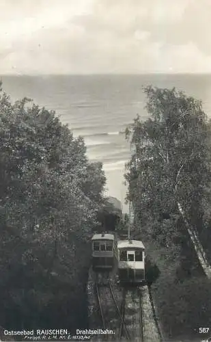 ostseebad rauschen drahtseilbahn funicular railway