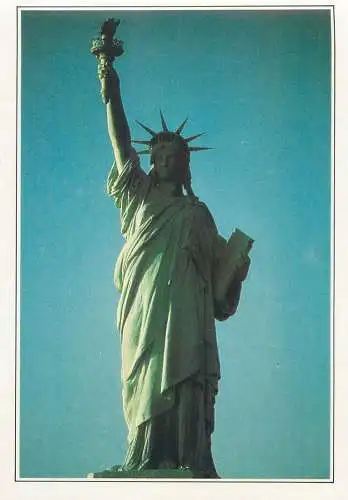 Postcard USA New York Statue of Liberty