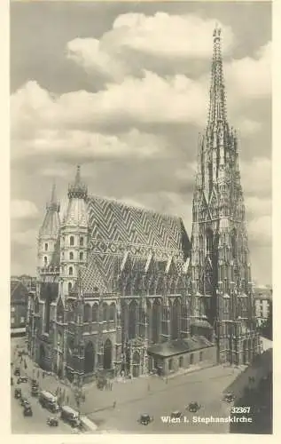 Post card Austria Wien Stephanskirche