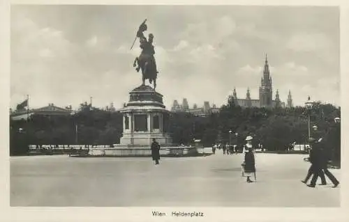 Post card Austria Wien Heldenplatz