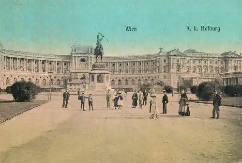 Post card Austria Wien K. k. Hofburg