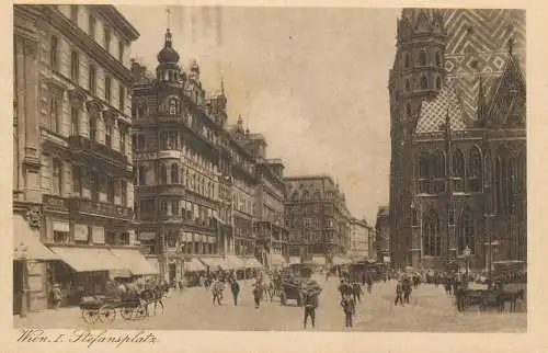 Post card Austria Wien I Stephansplatz