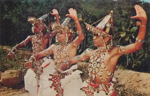Kandyan dancers of Ceylon