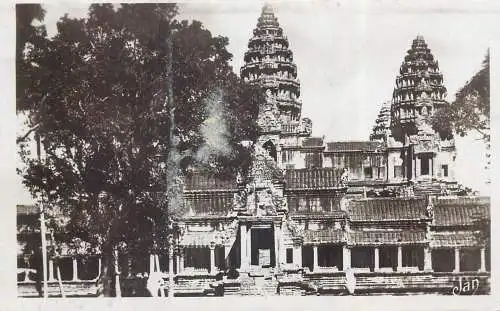 Cambodia Angkor Vat Indo-Chine carte photo