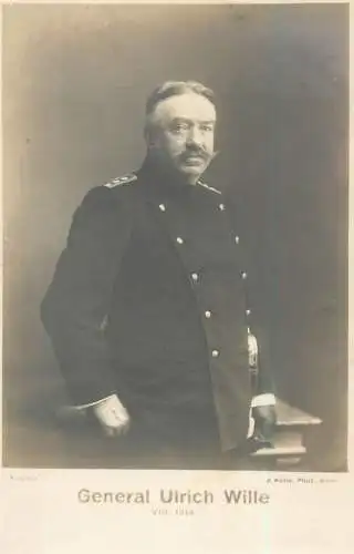 Switzerland world war 1914/18 military characters swiss army general Ulrich Wille
