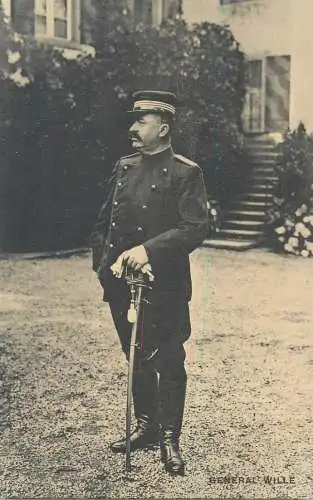 Switzerland military characters swiss army general Wille