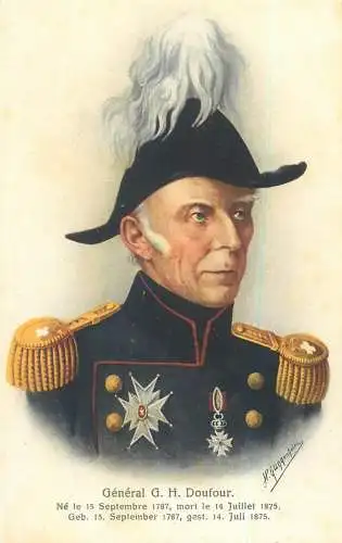 Switzerland military characters swiss army general G.H. Doufour