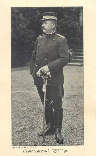 Switzerland military characters swiss army General Wille