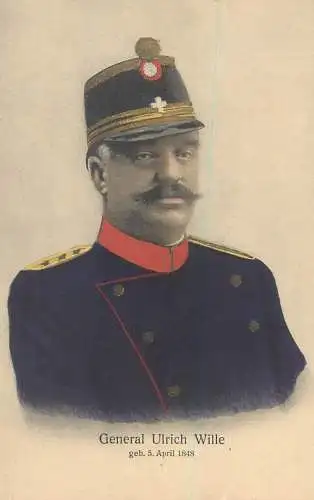 Switzerland military characters swiss army general Ulrich Wille