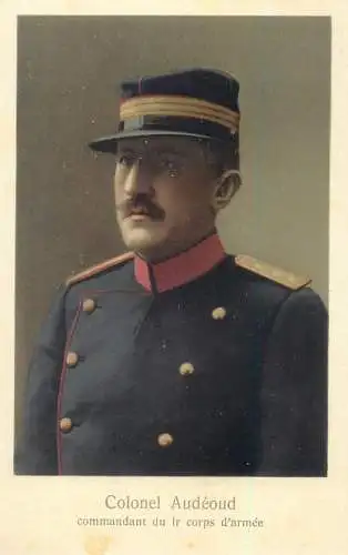 Switzerland military characters swiss army Colonel Audeoud