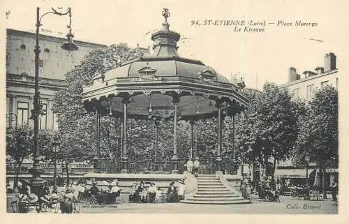 St. Etienne Place Marengo musique kiosque