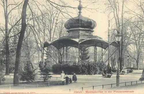 Zurich Musikpavillon 1918