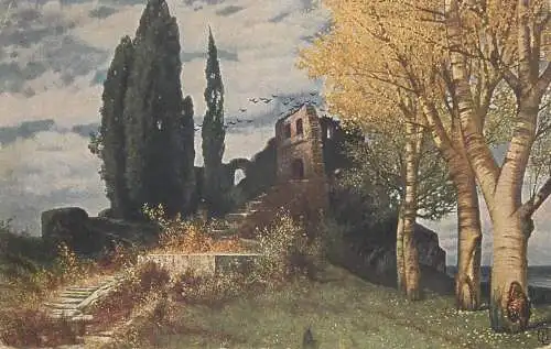 Deutsche Kunst Hermann Rudisuhli - Verlassene Statte