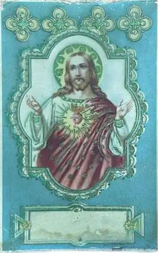 Jesus greetings postcard