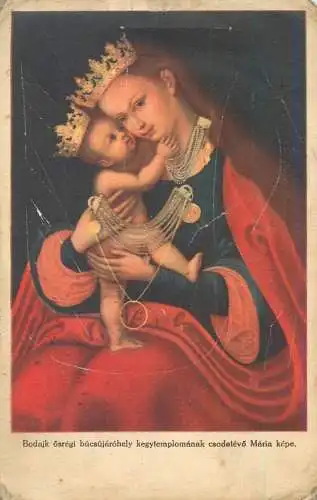Maria Holy Family Hungary postcard