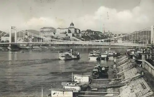 Hungary Budapest Danube bridge