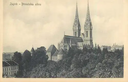 Croatia Zagreb church