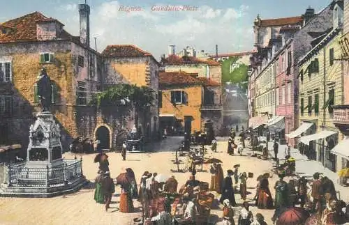 Croatia Ragusa Gundulic Platz