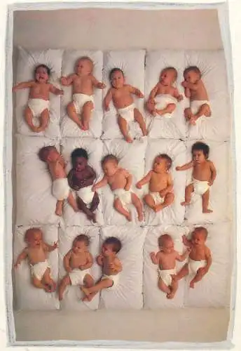 Post card baby boom M. Tcherevkoff photo