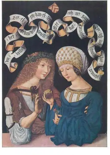 Paintings postcard Meister des Hausbuches Gotha