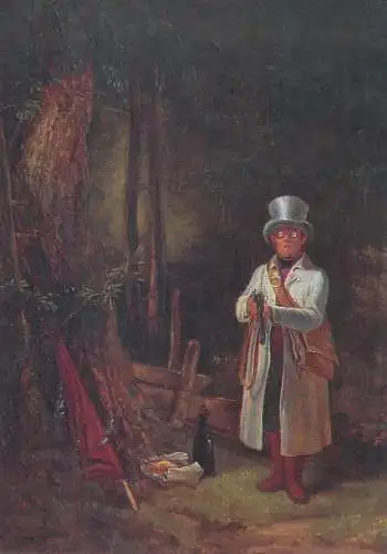 Paintings postcard Carl Spitzweg Der Sonntagsjager