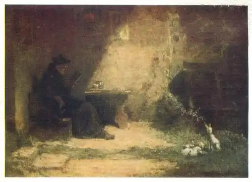 Paintings postcard Carl Spitzweg Der Einsiedler Munchen