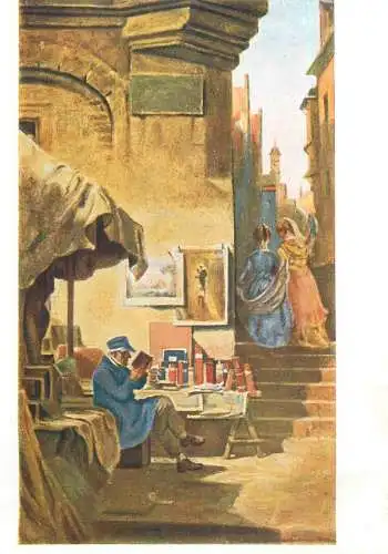 Paintings postcard Carl Spitzweg Landschafts und Genremaler Munchen