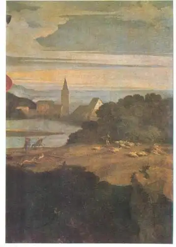 Paintings postcard Tizian Himmlische und irdische Liebe Roma Galleria Borghese
