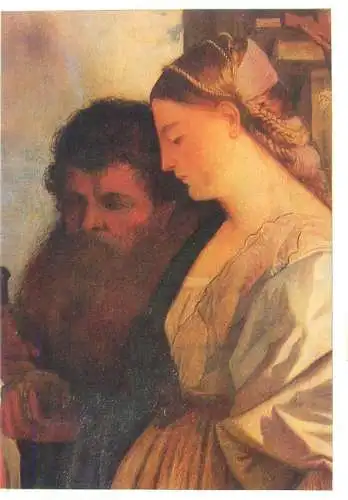 Paintings postcard Tizian Maria mit dem Kind und vier Heiligen Dresden