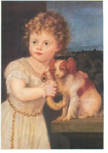 Paintings postcard Tizian Clarice Strozzi Berlin