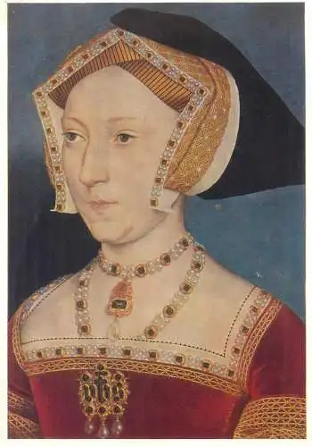 Paintings postcard Hans Holbein Jane Seymour