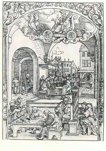Paintings postcard Georg Pencz Mercurius