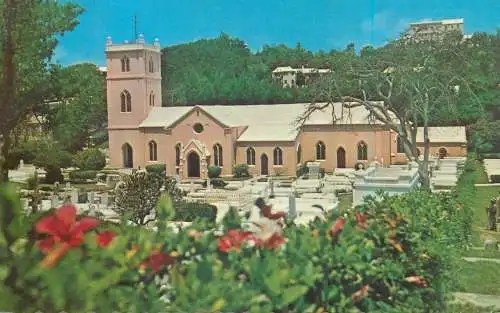 Bermuda St, John`s Angelican Church parrish church of Pembroke