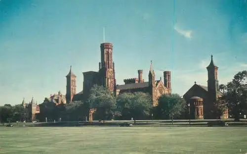 The historic Smithsonian Institution Washington DC
