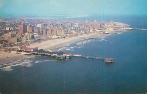 Atlantic City aerial view of the famous World`s Playground