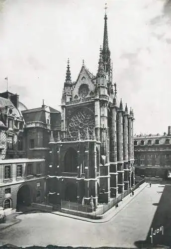 Postcard France Paris En Flanant La Sainte St Chapelle