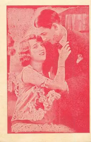 Couples postcard Romania joy romance love elegance 1940 Sanica Curte