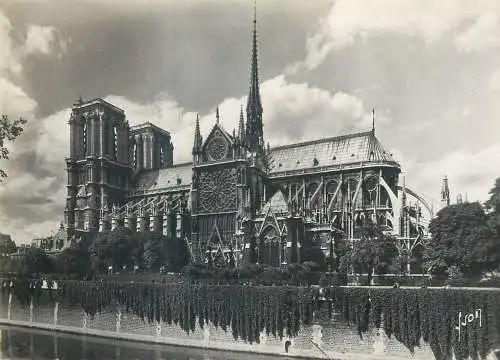 Postcard France en Flanant Paris Notre Dame